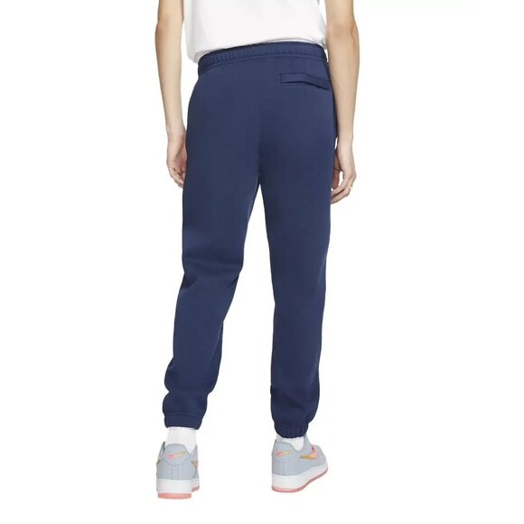 Nike Men's Club Open-Hemmed Pants STD. FIT/ TAPER LEG/ NAVY | NAVY | WHITEXL - Picture 4 of 4